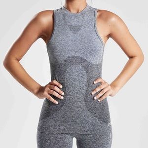 Gymshark Grey seamless ombré vest -firm price